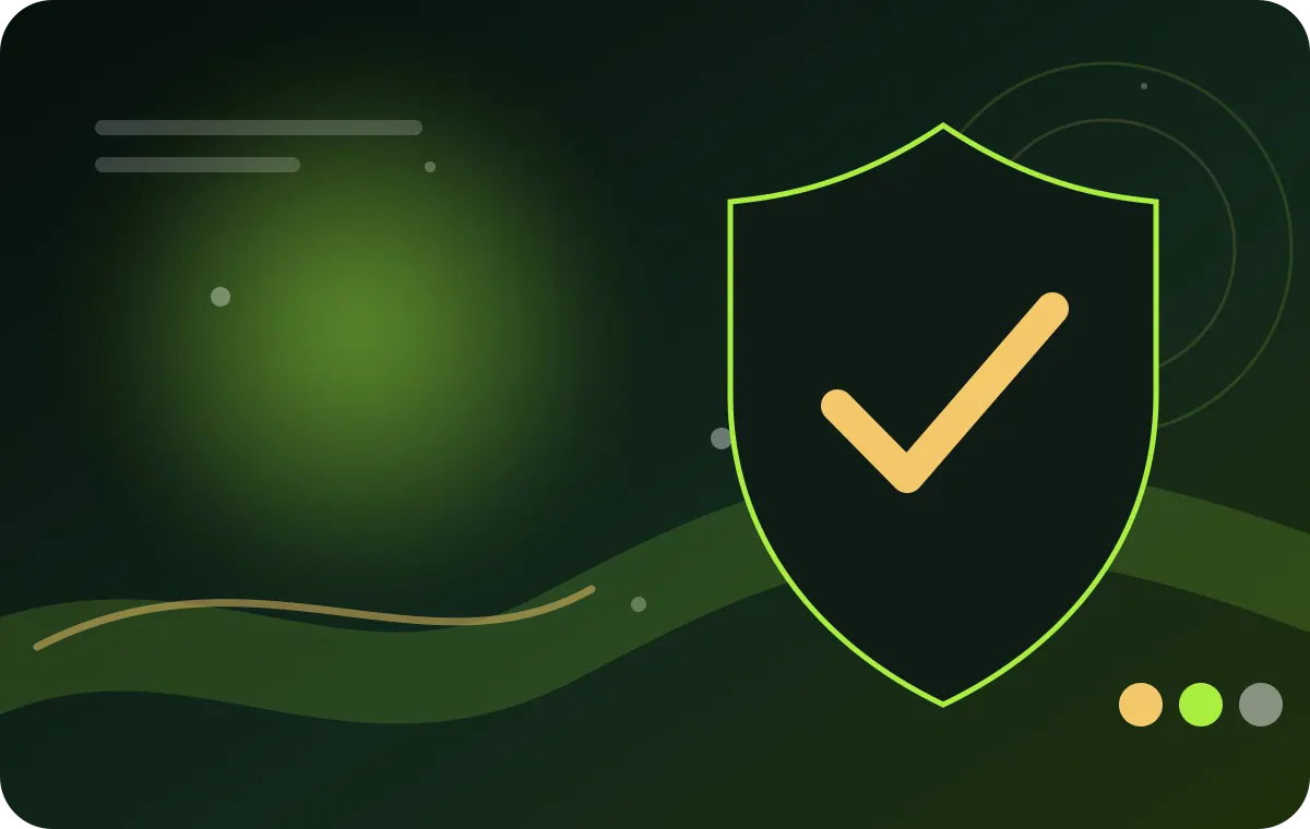 Secure casino browsing and privacy illustration